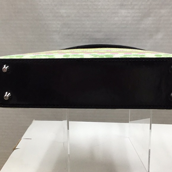 Kate Spade green print purse - Picture 5 of 7